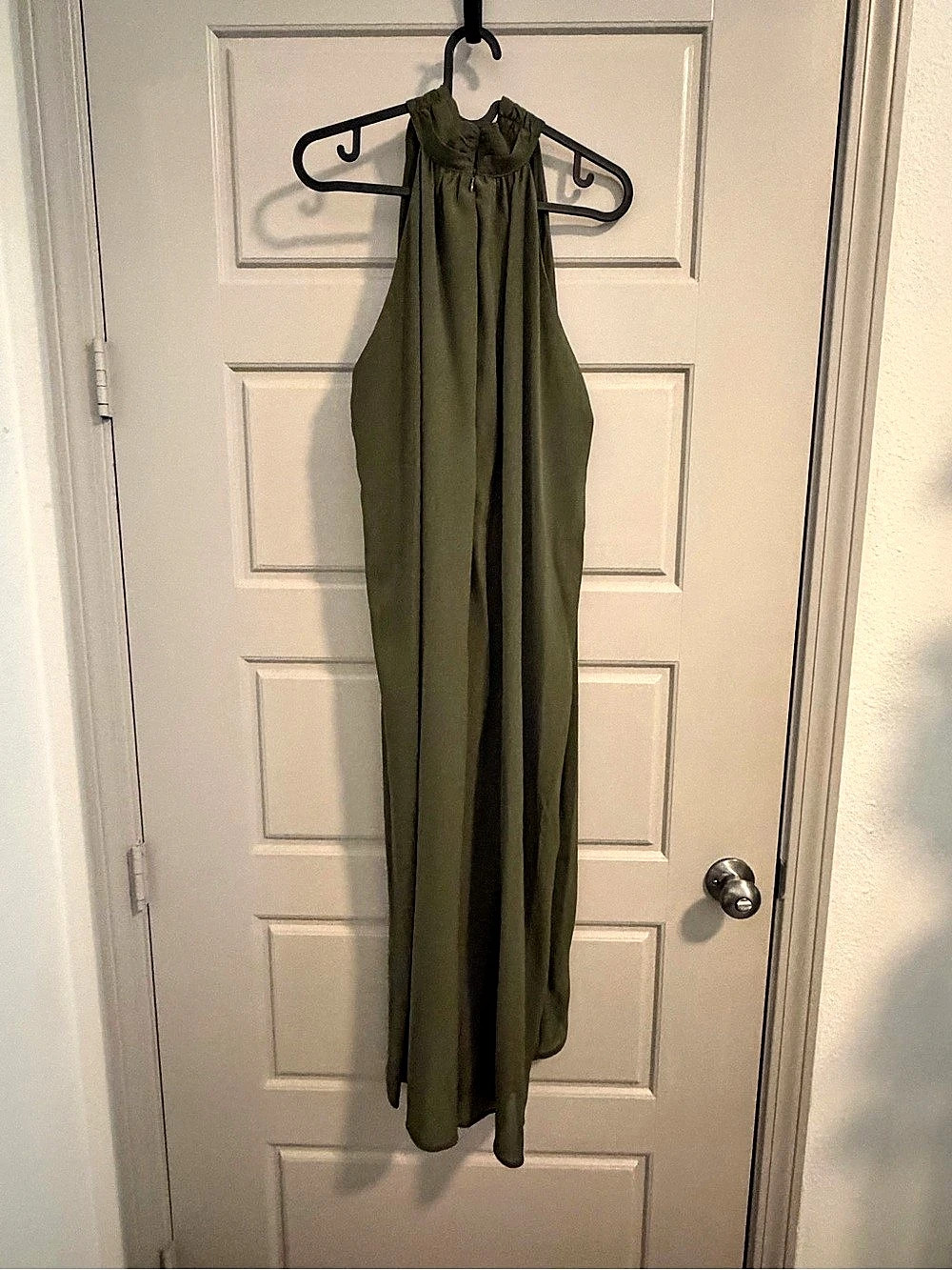 Green Halter tank Like New